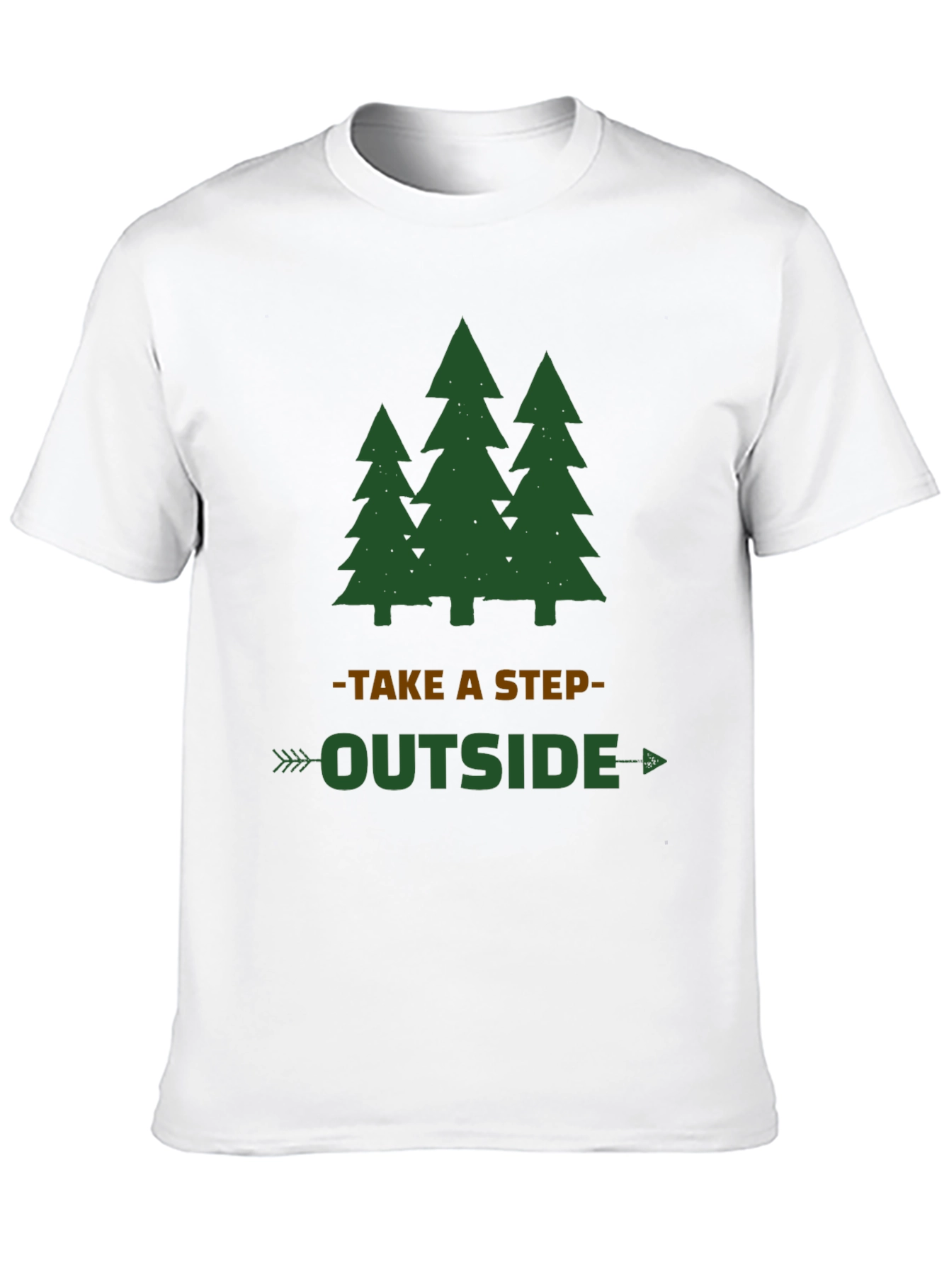 Take a Step Outside Tree Graphic Tee