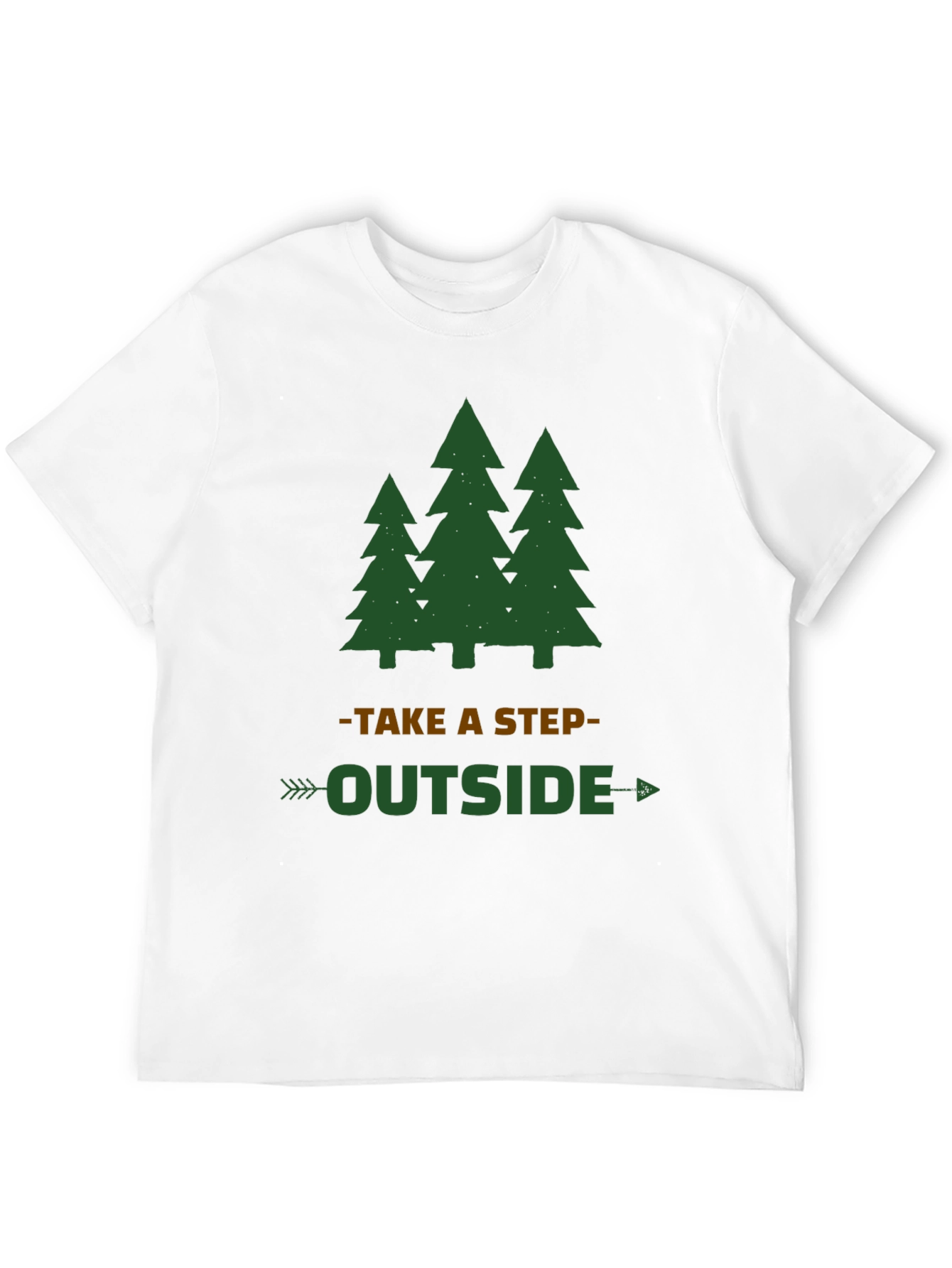 Take a Step Outside Tree Graphic Tee