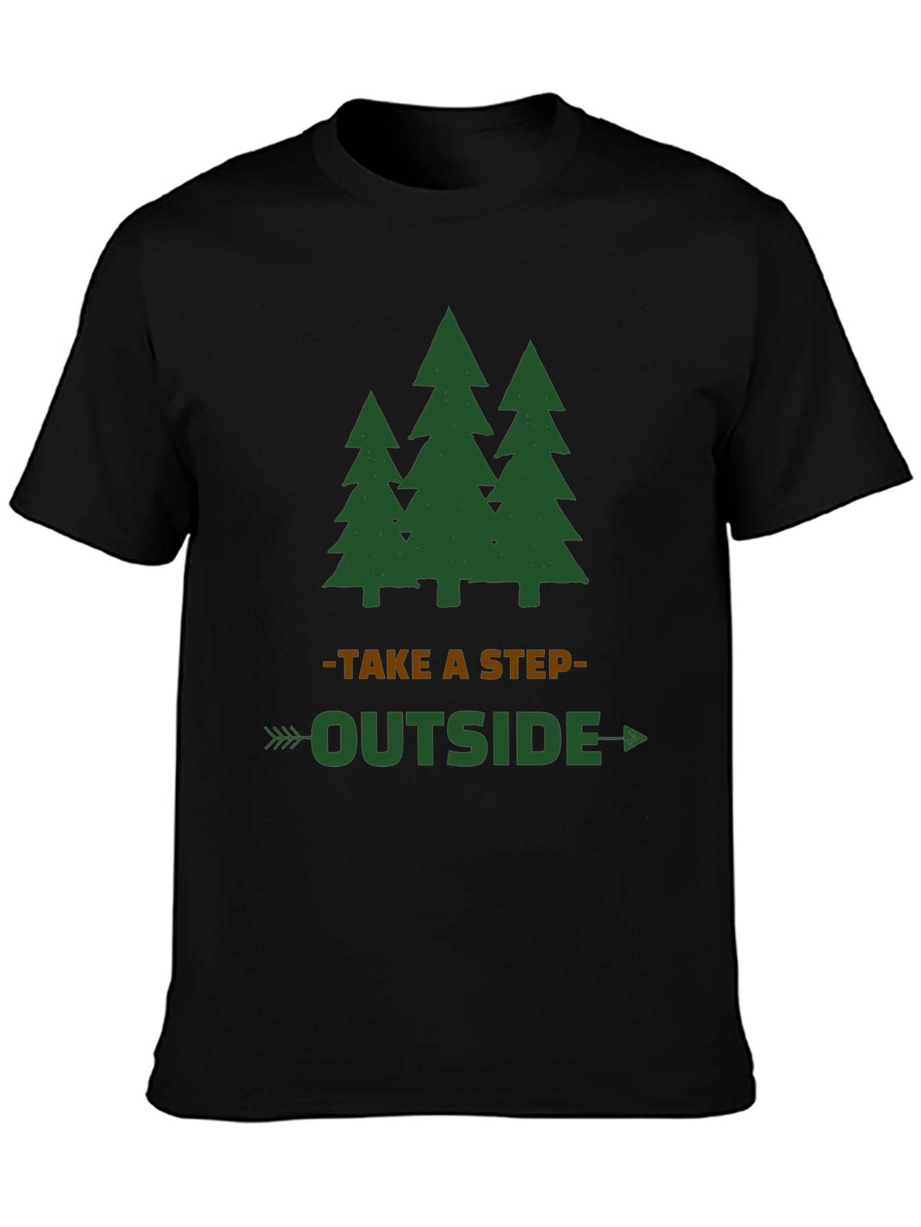Take a Step Outside Tree Graphic Tee