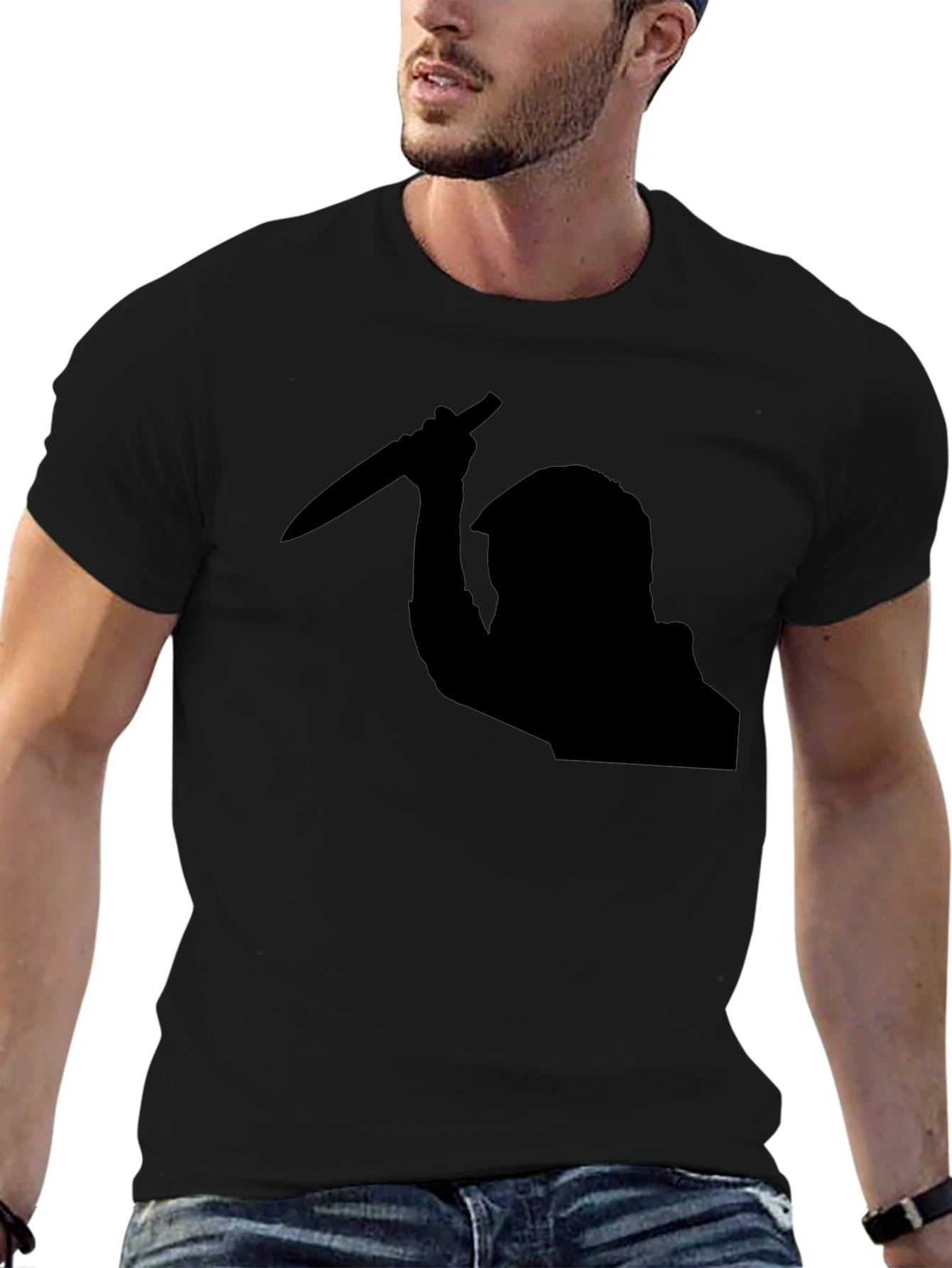 Murder Silhouette Graphic Tee