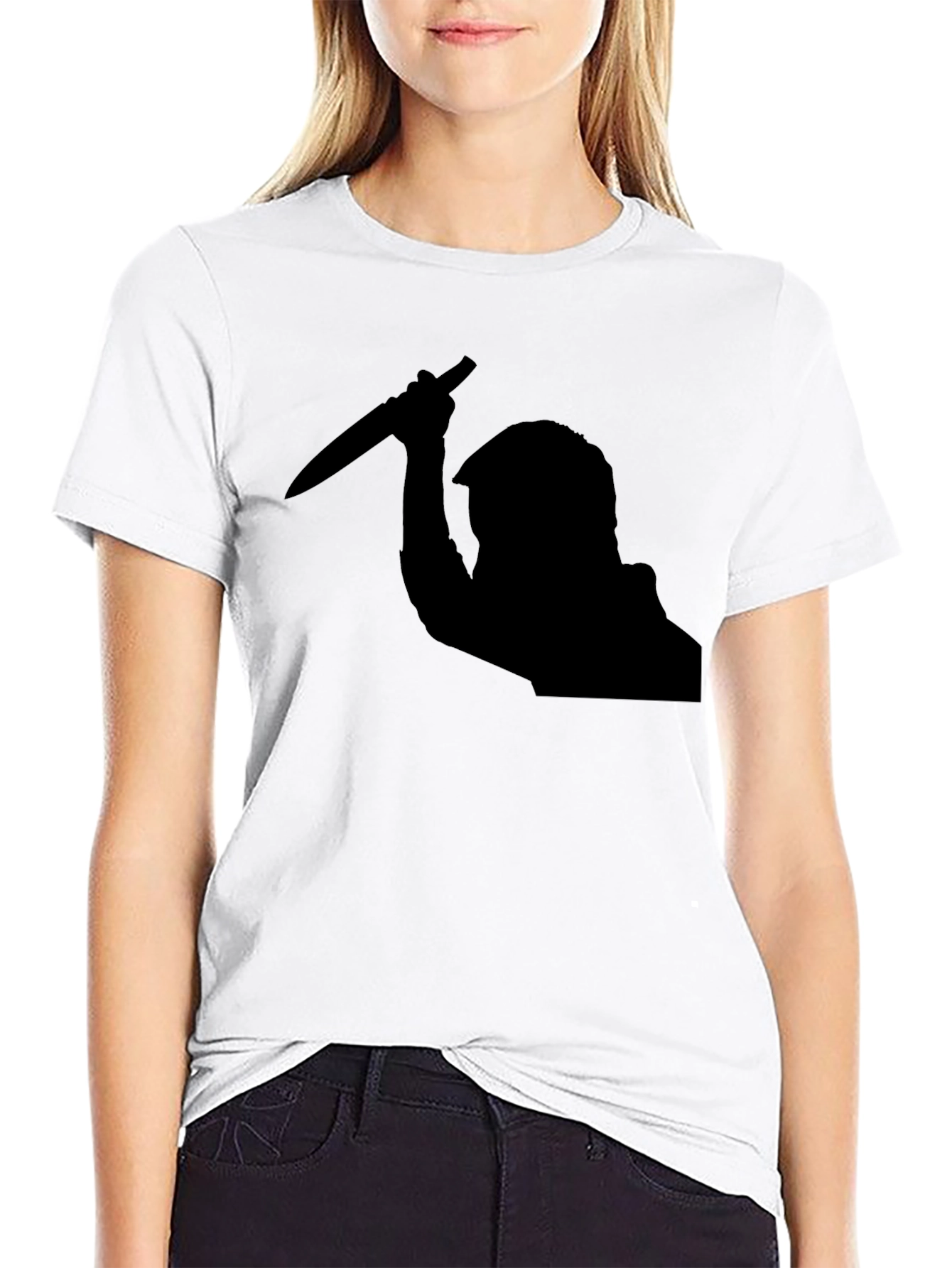 Murder Silhouette Graphic Tee