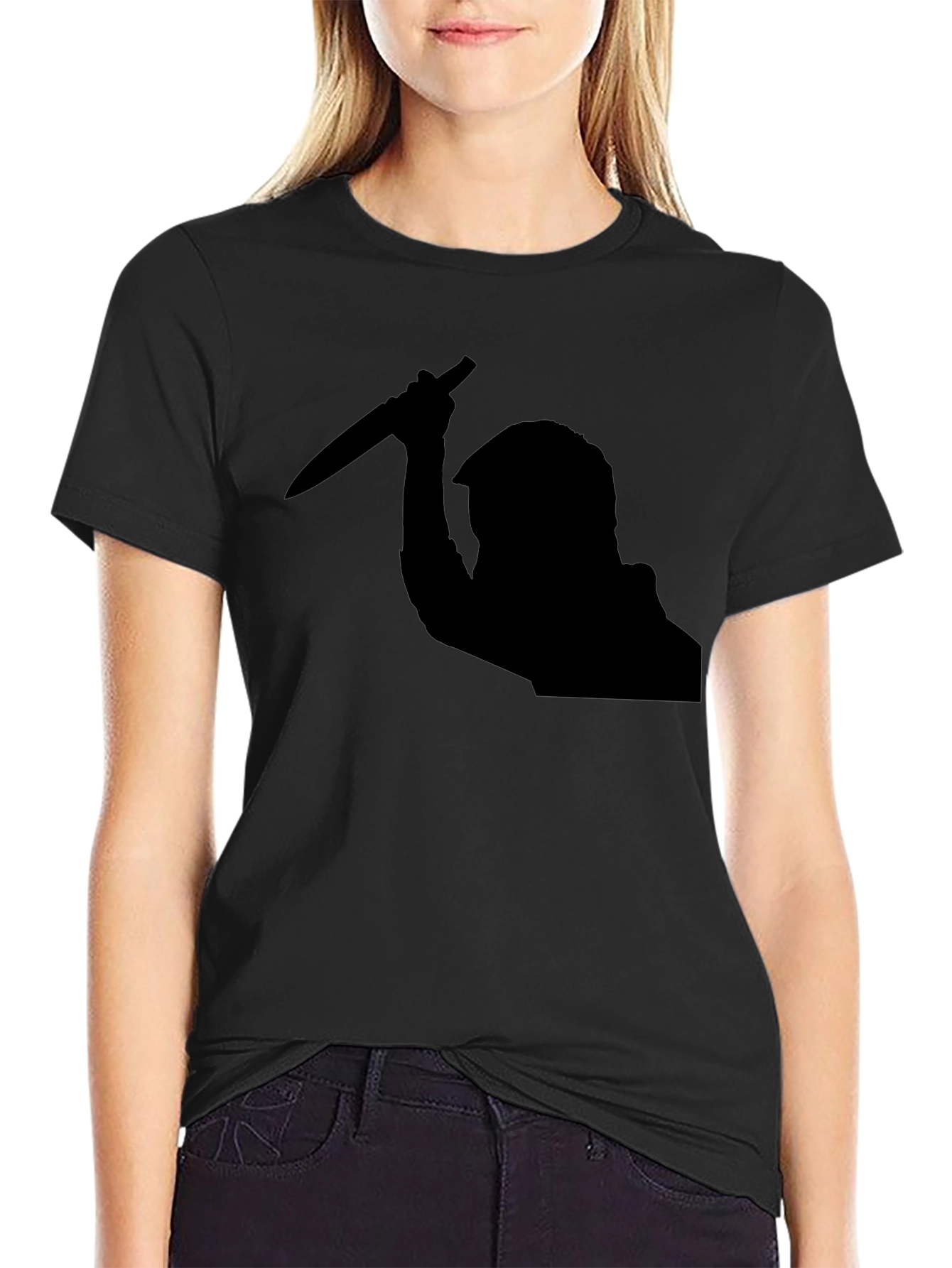 Murder Silhouette Graphic Tee