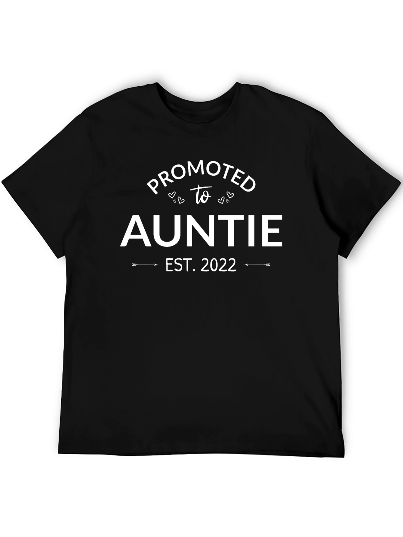 Promoted to Auntie Est. 2022 T-Shirt