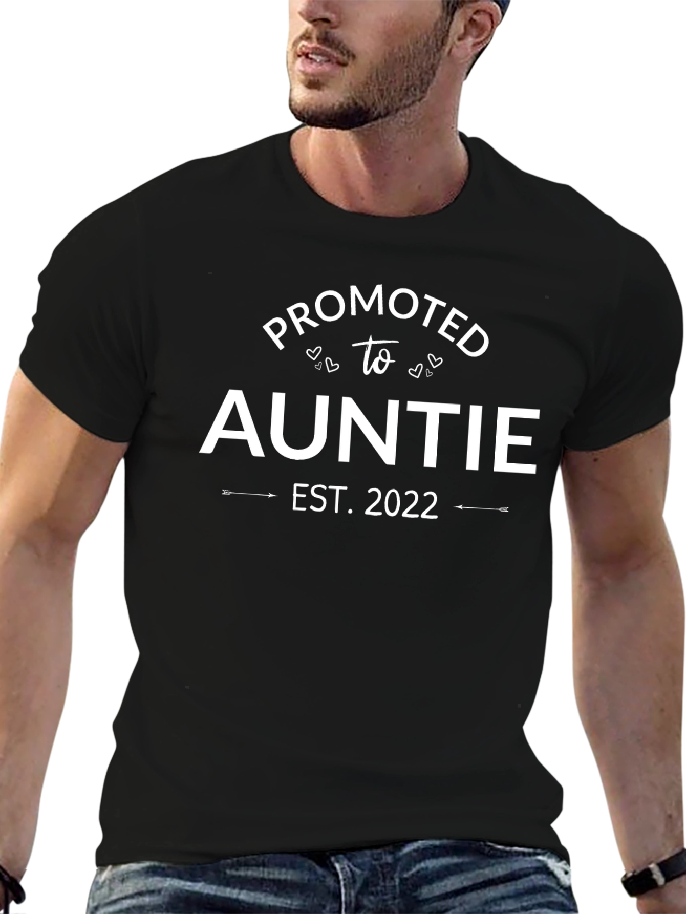 Promoted to Auntie Est. 2022 T-Shirt