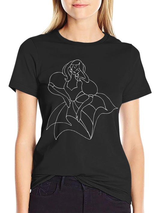 Elegant Princess Graphic T-Shirt