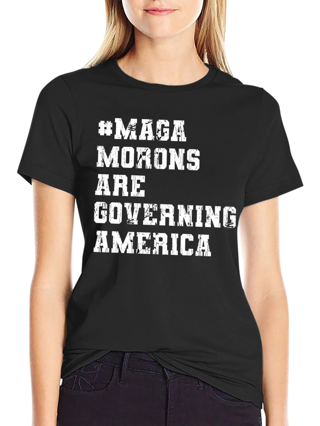 MAGA Morons Are Governing America Statement T-Shirt