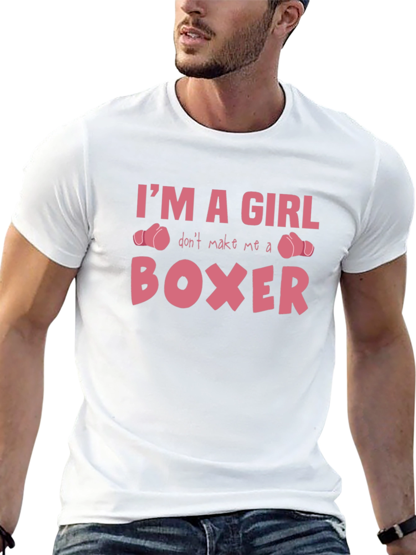 Im A Girl Boxer T-Shirt