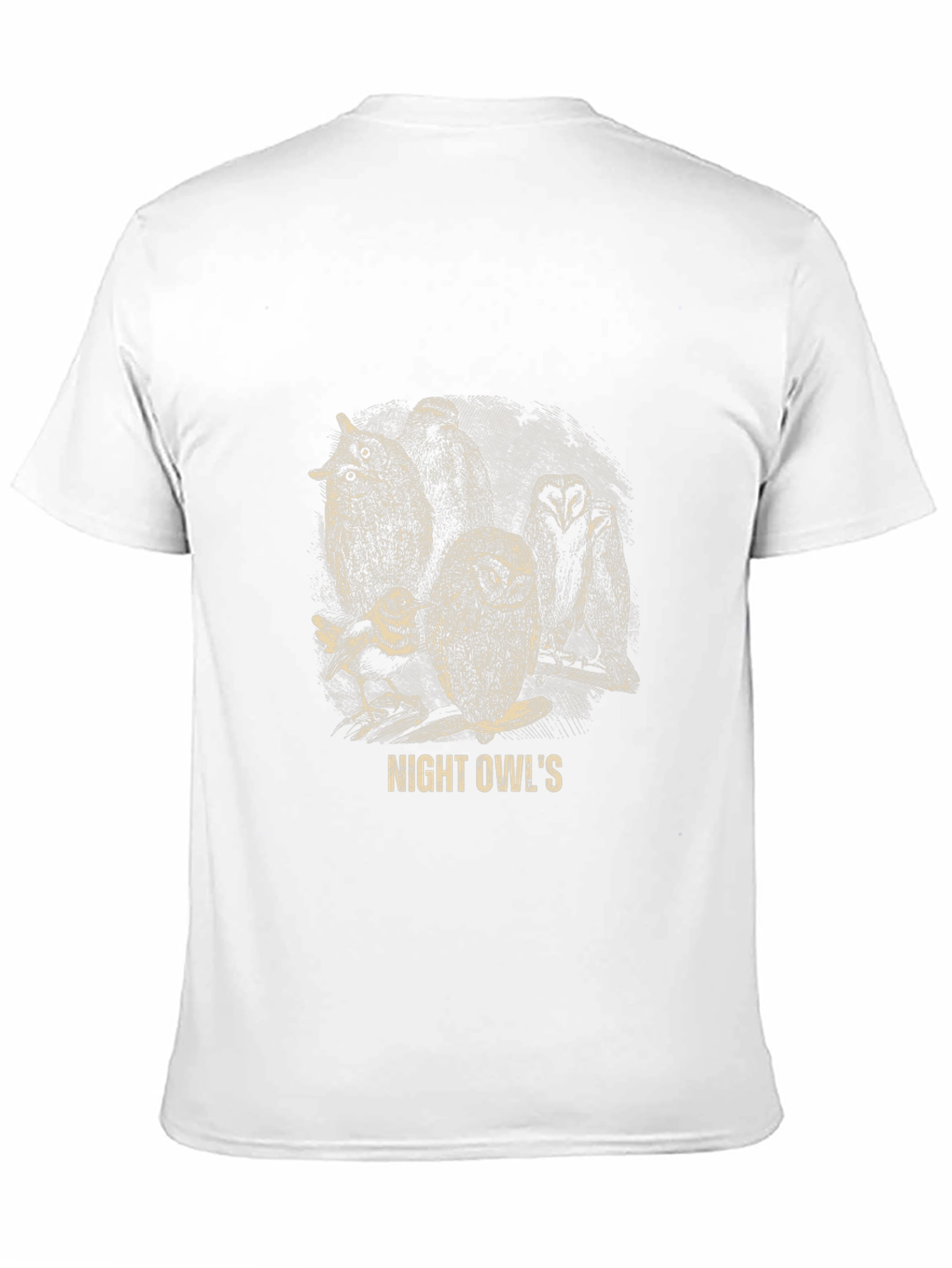 Night Owls Graphic T-Shirt - Mens Black Tee