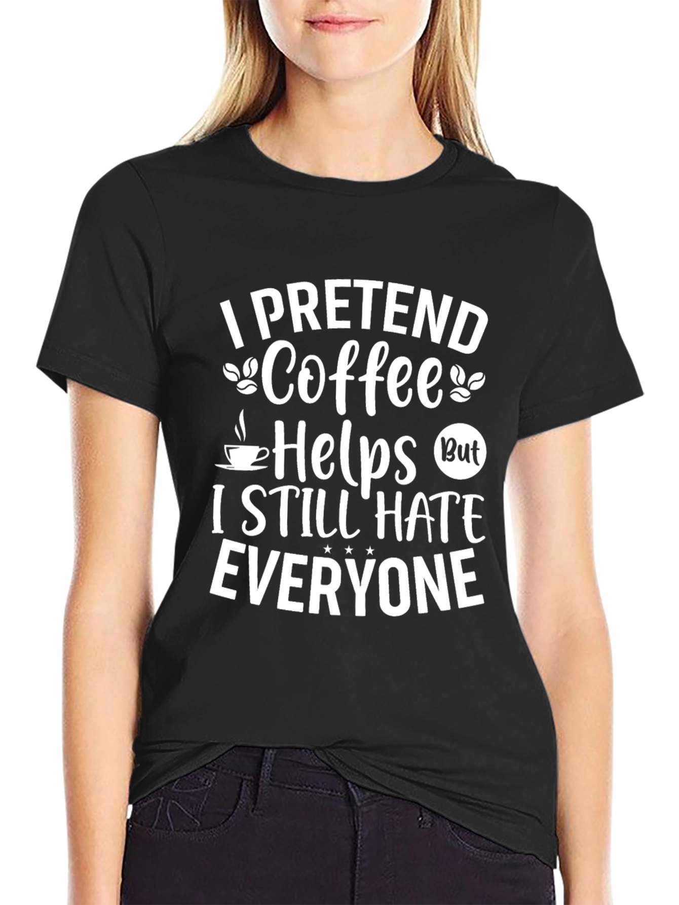 Coffee Hater T-Shirt - Funny Slogan Tee