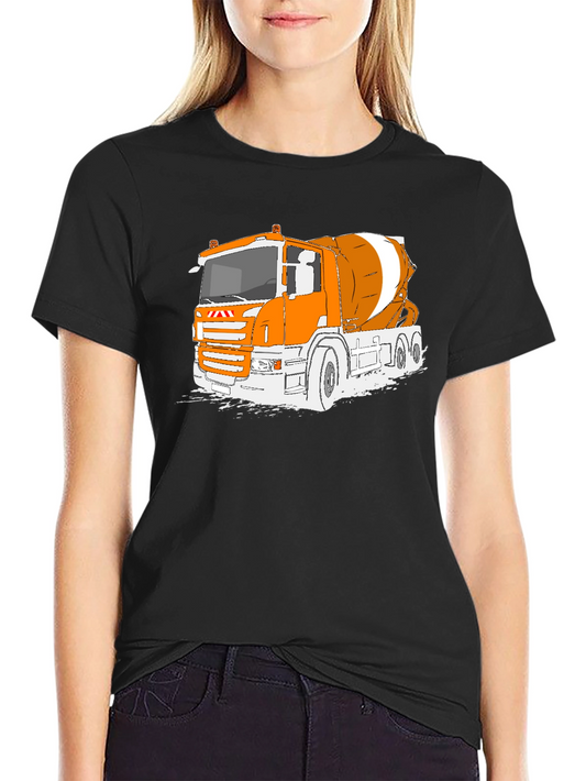 Cement Truck Graphic T-Shirt