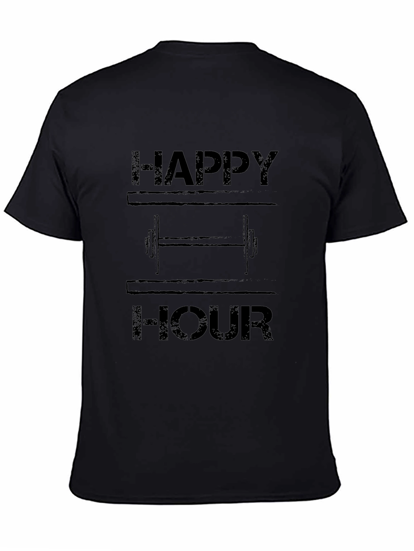 Happy Hour Workout T-Shirt - Gym Humor