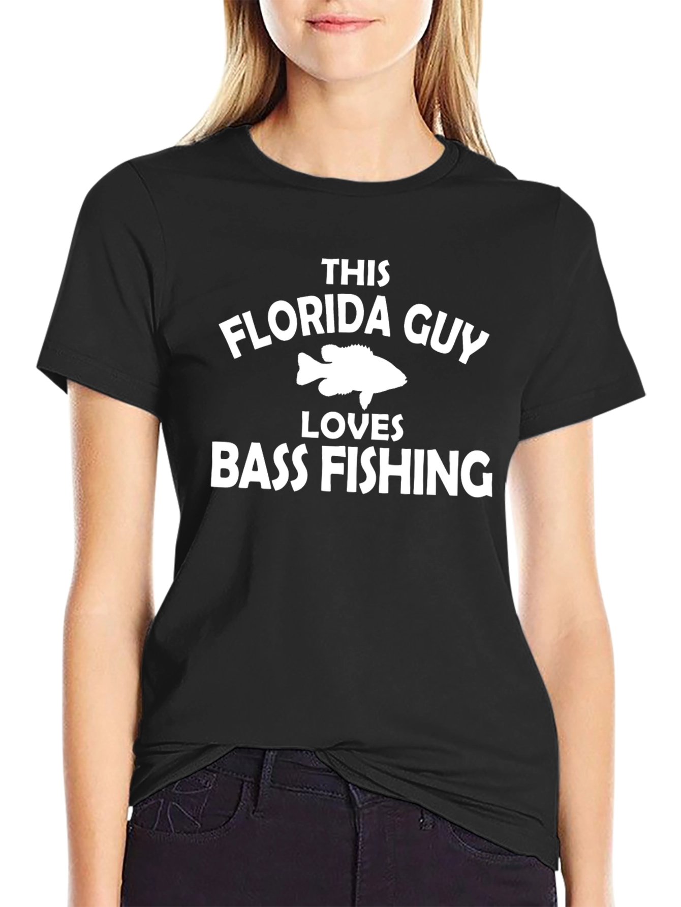 Florida Guy Loves Bass Fishing T-Shirt