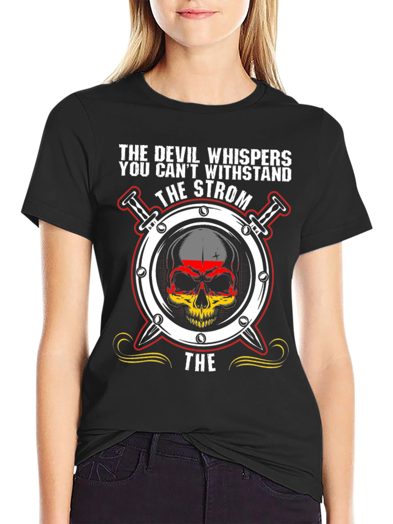 The Strom Devil Skull T-Shirt