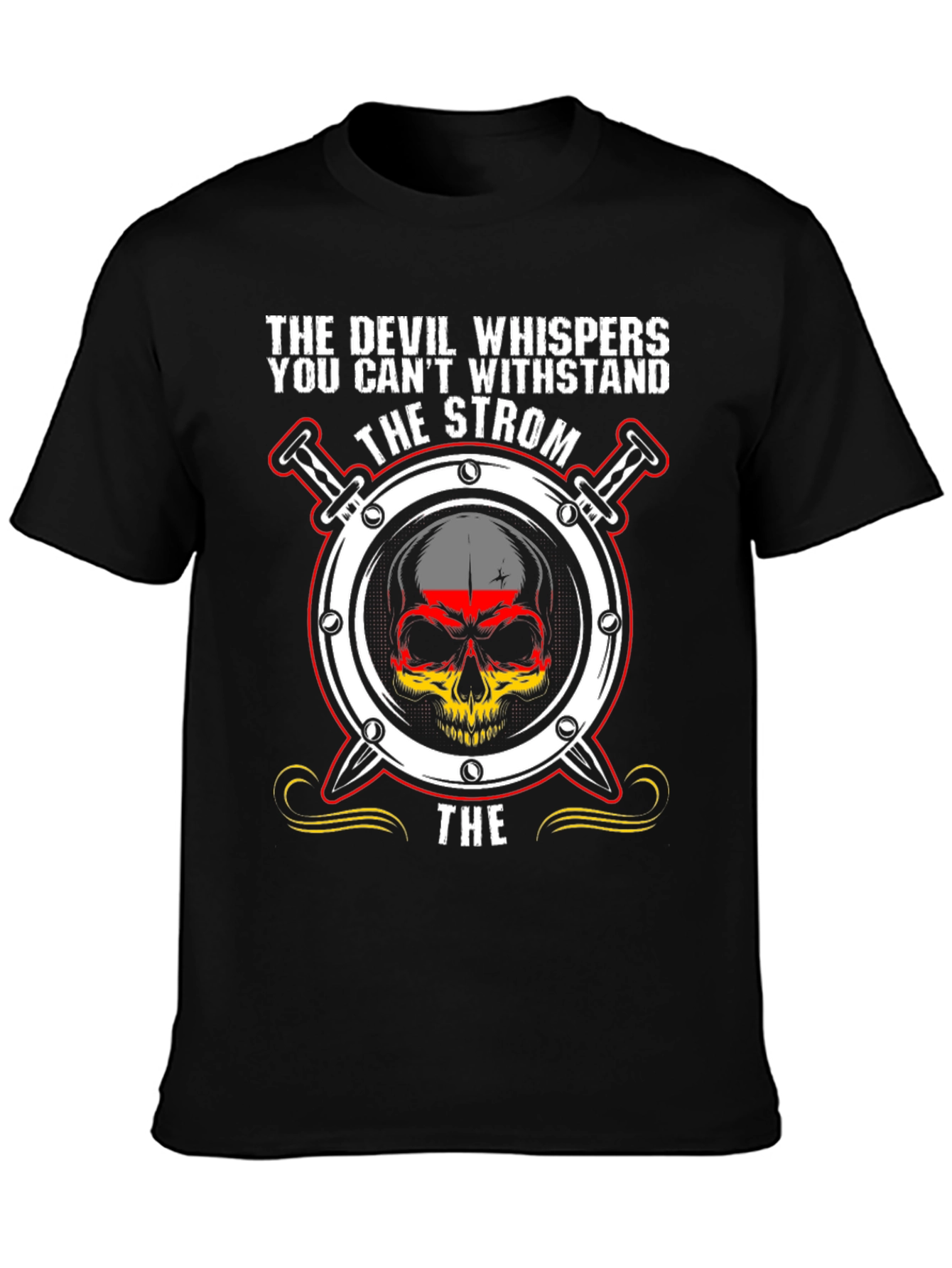 The Strom Devil Skull T-Shirt