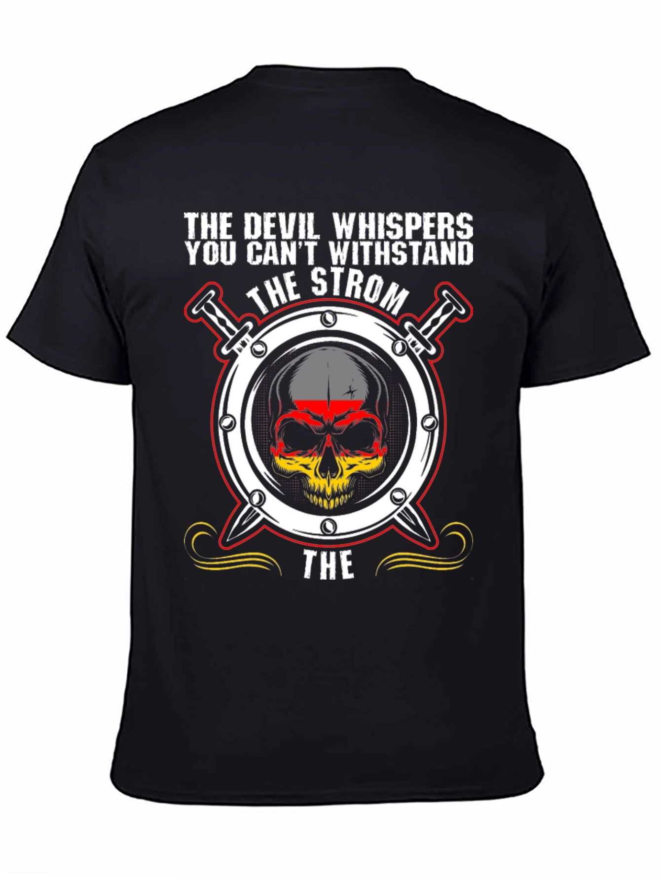 The Strom Devil Skull T-Shirt