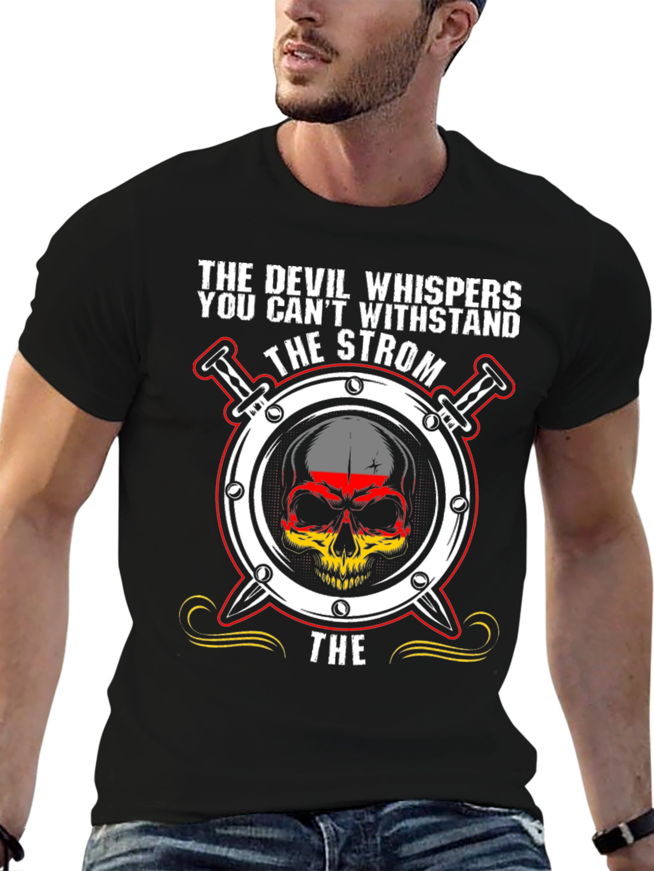 The Strom Devil Skull T-Shirt