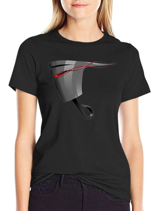 Mens Black Graphic T-Shirt - Piston Design