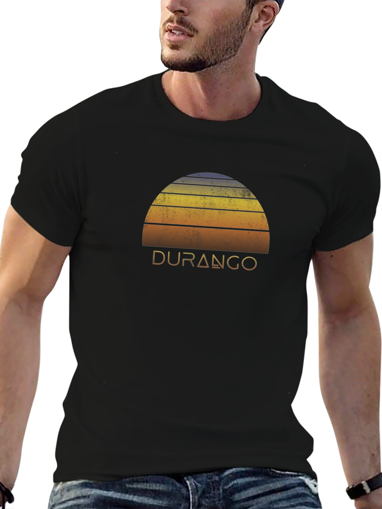 Durango Retro Sunset Graphic T-Shirt