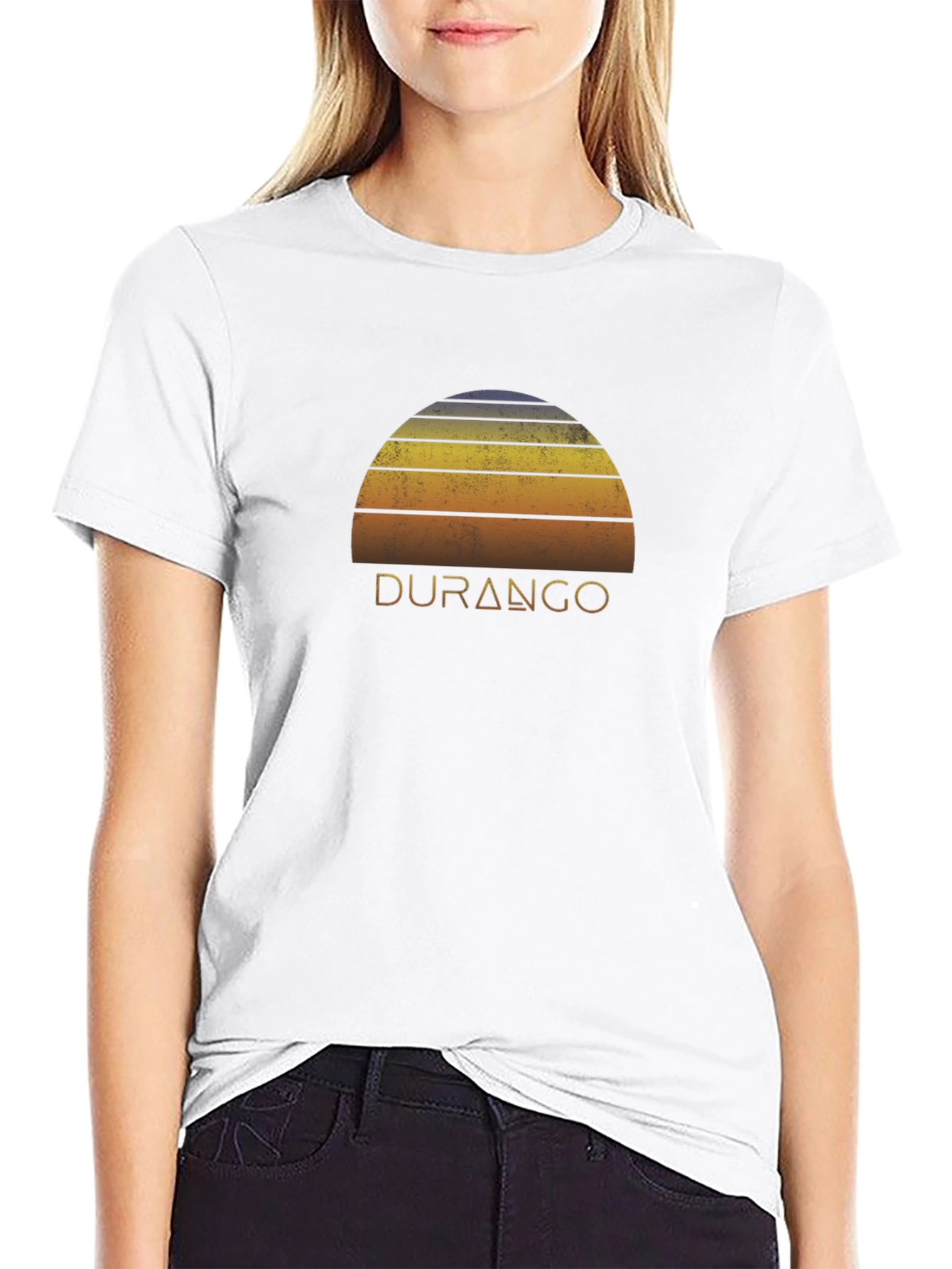 Durango Retro Sunset Graphic T-Shirt