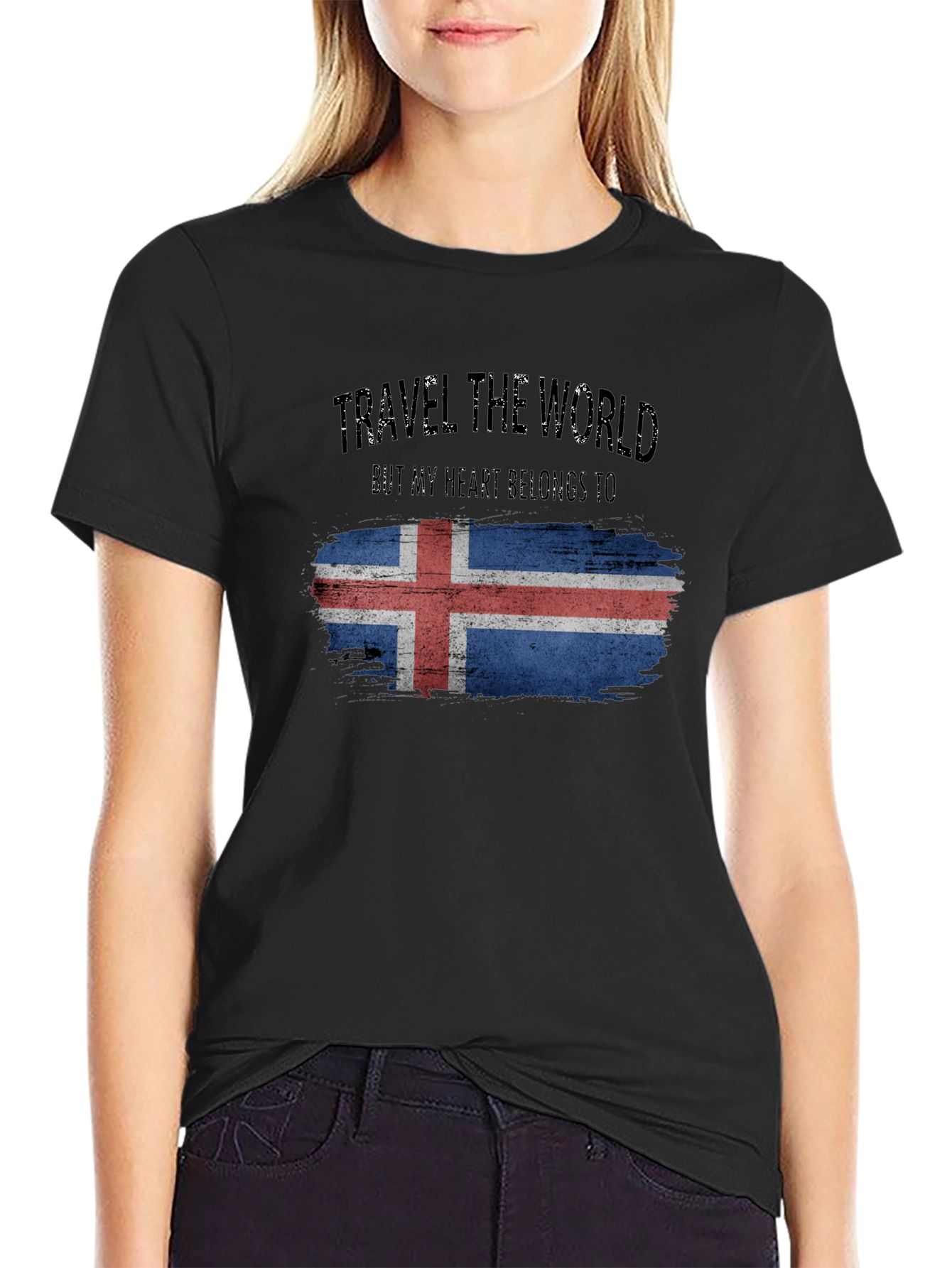Iceland Flag Travel T-Shirt