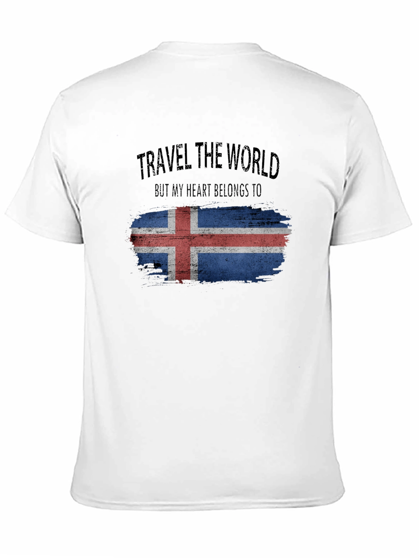 Iceland Flag Travel T-Shirt