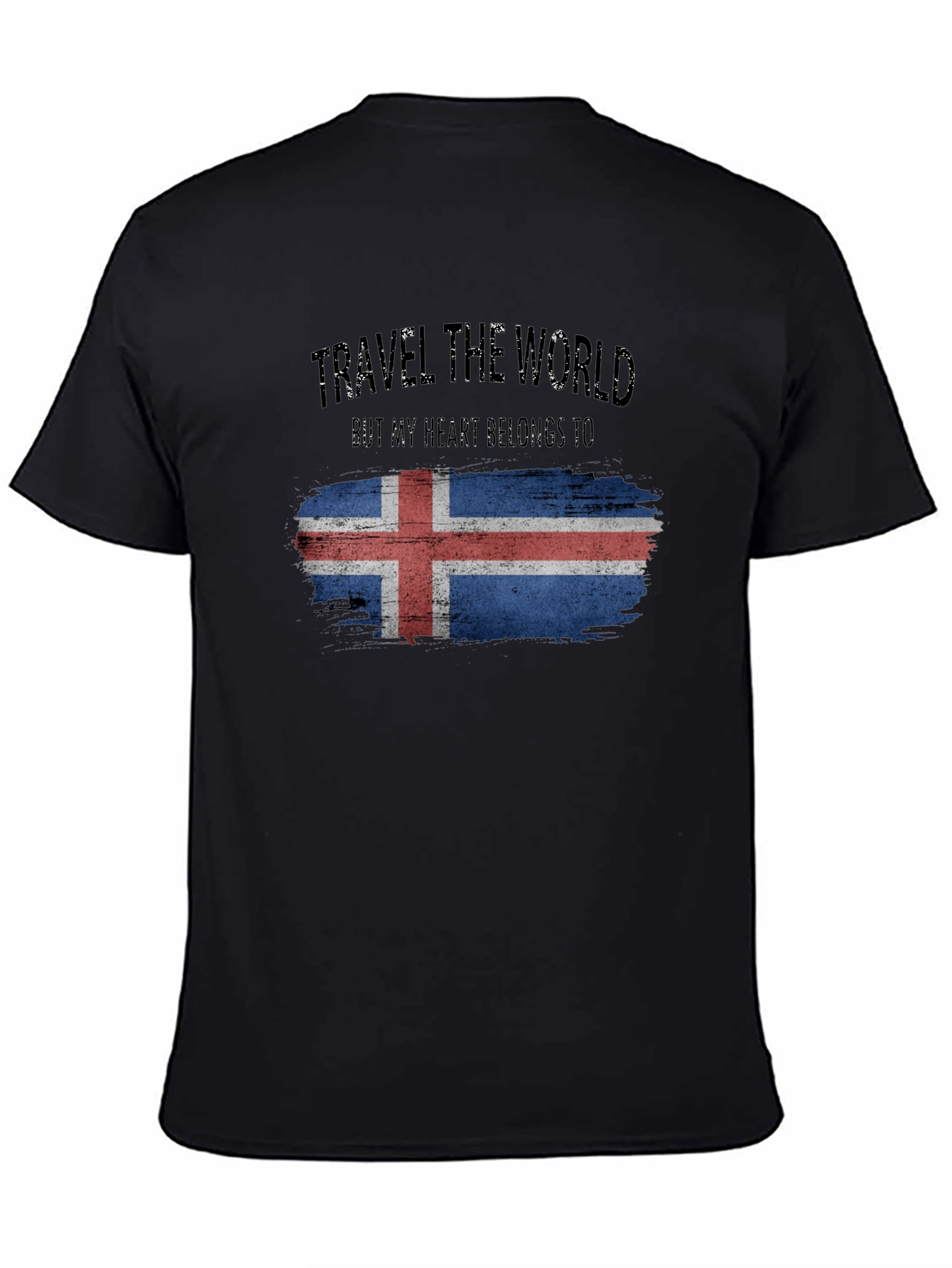 Iceland Flag Travel T-Shirt
