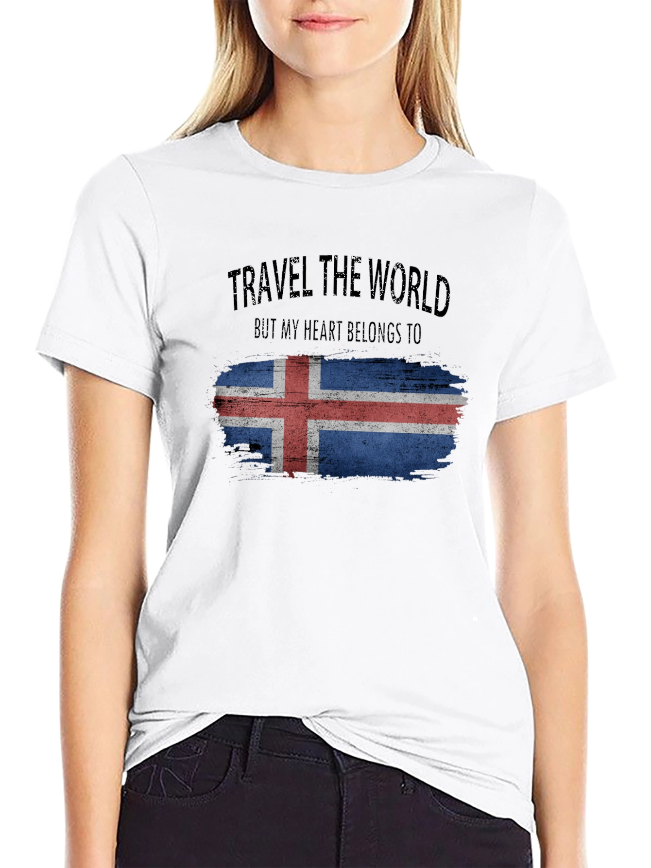 Iceland Flag Travel T-Shirt