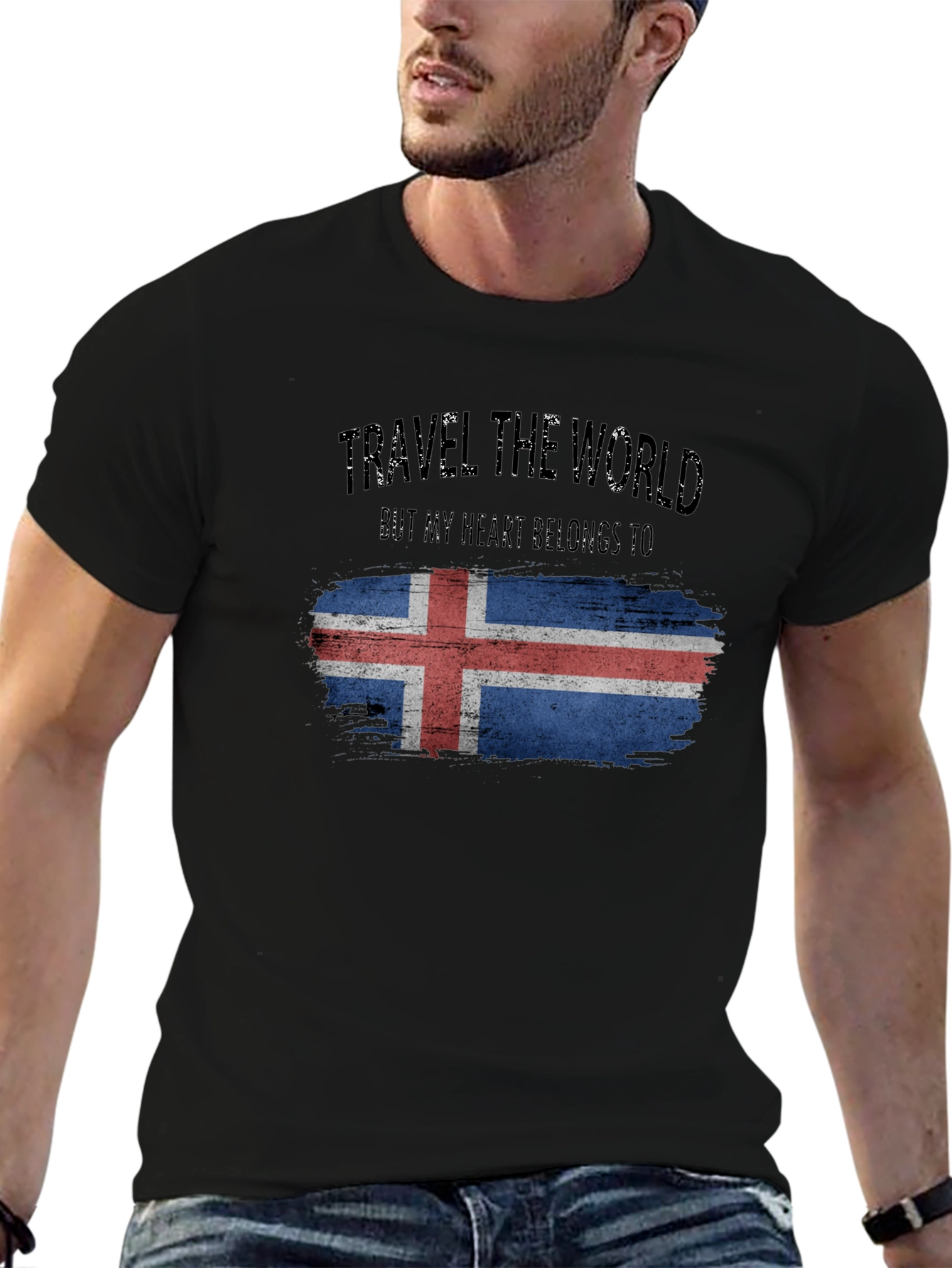 Iceland Flag Travel T-Shirt