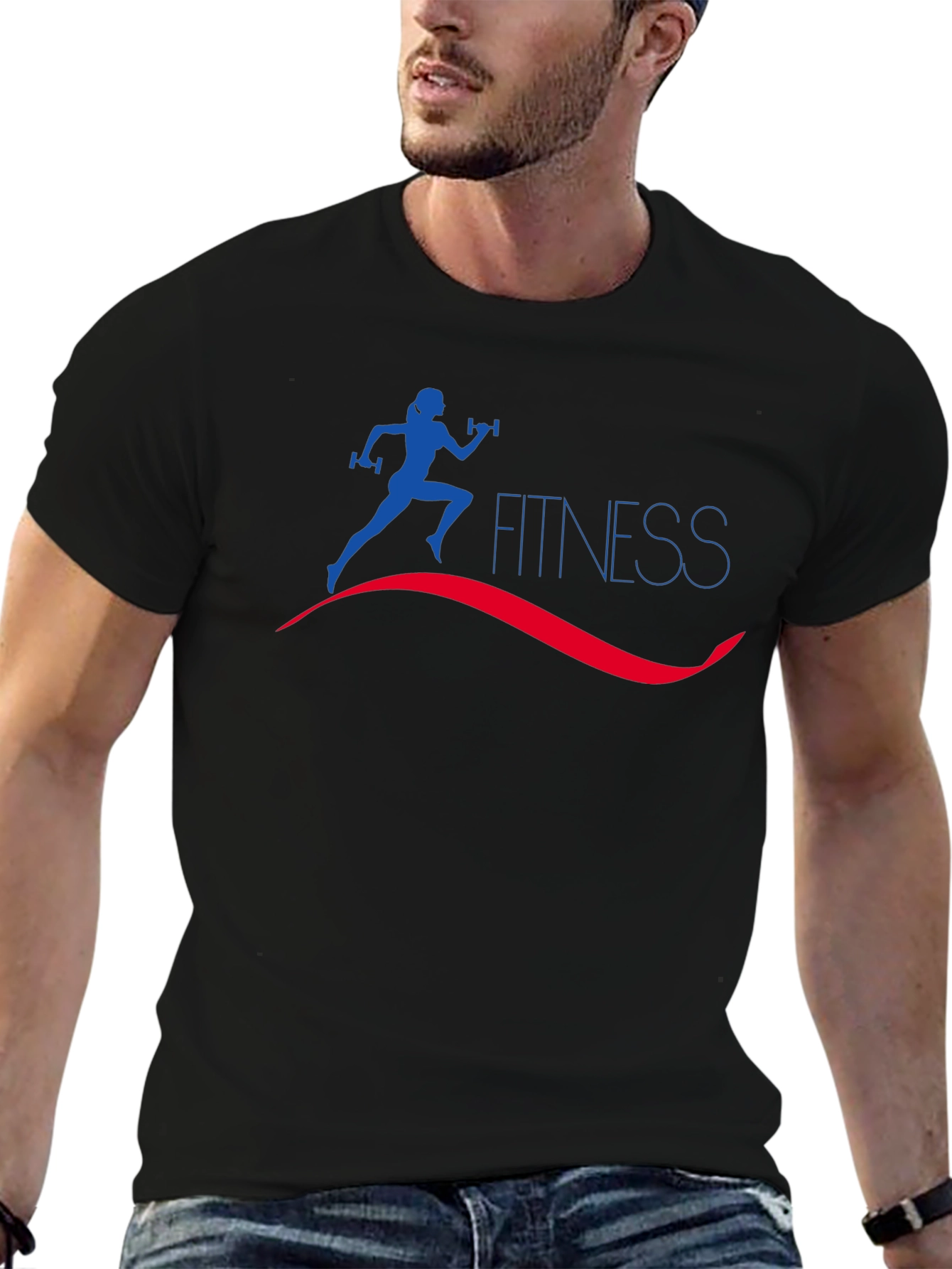 Fitness Graphic Tee - Workout Shirt