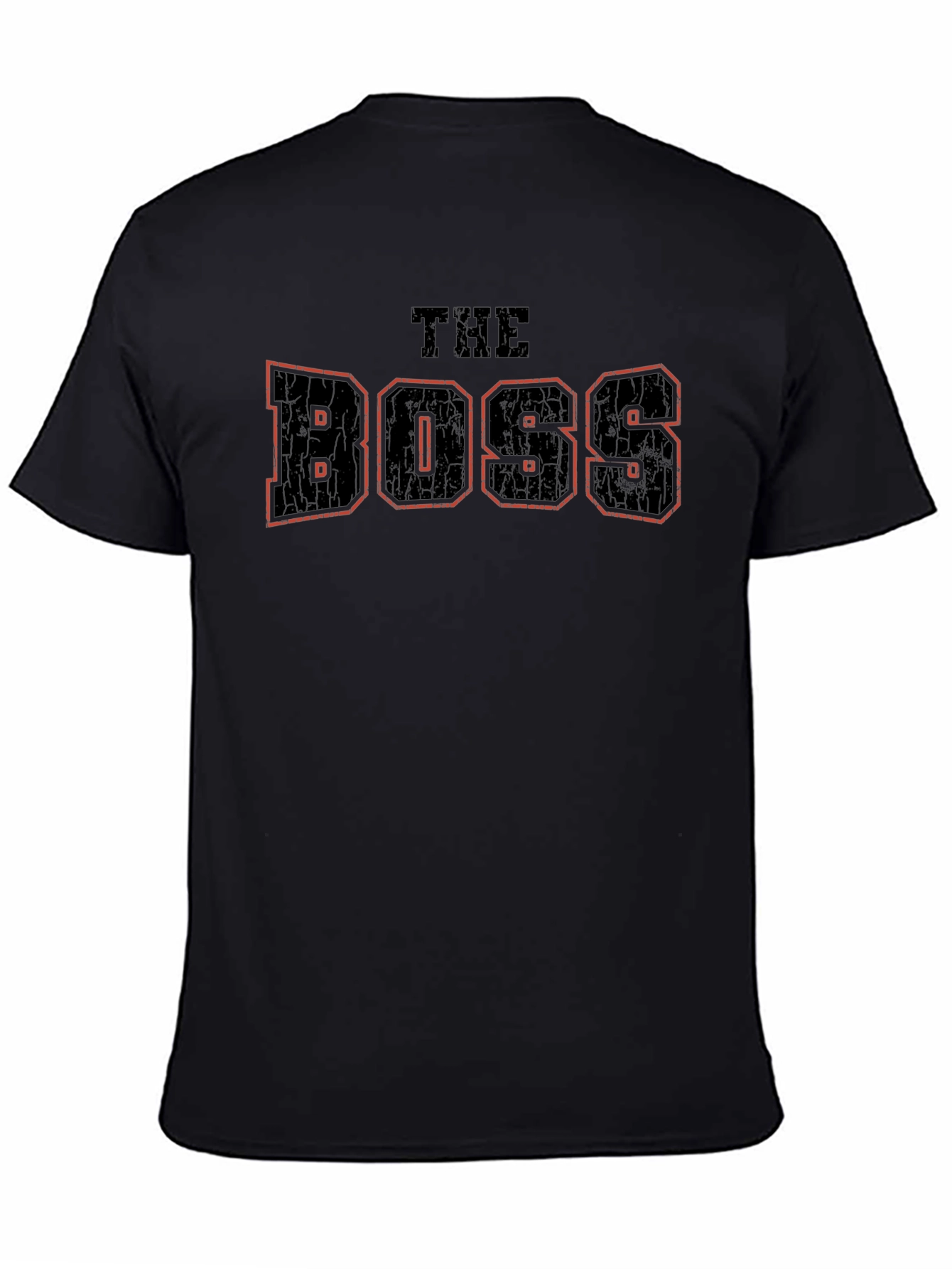 The Boss Graphic T-Shirt - Black Cotton Tee