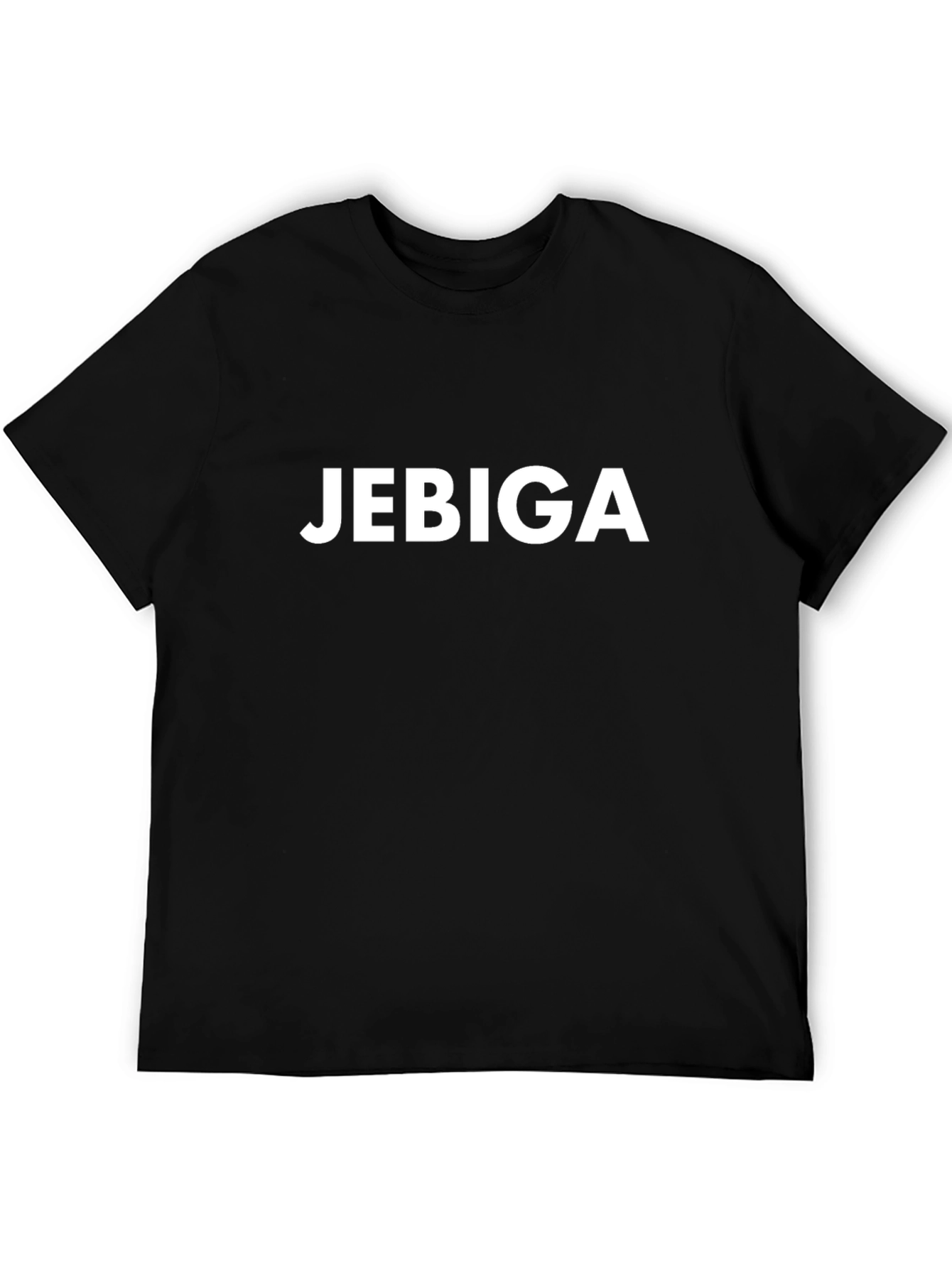 Jebiga Text T-Shirt - Classic Black
