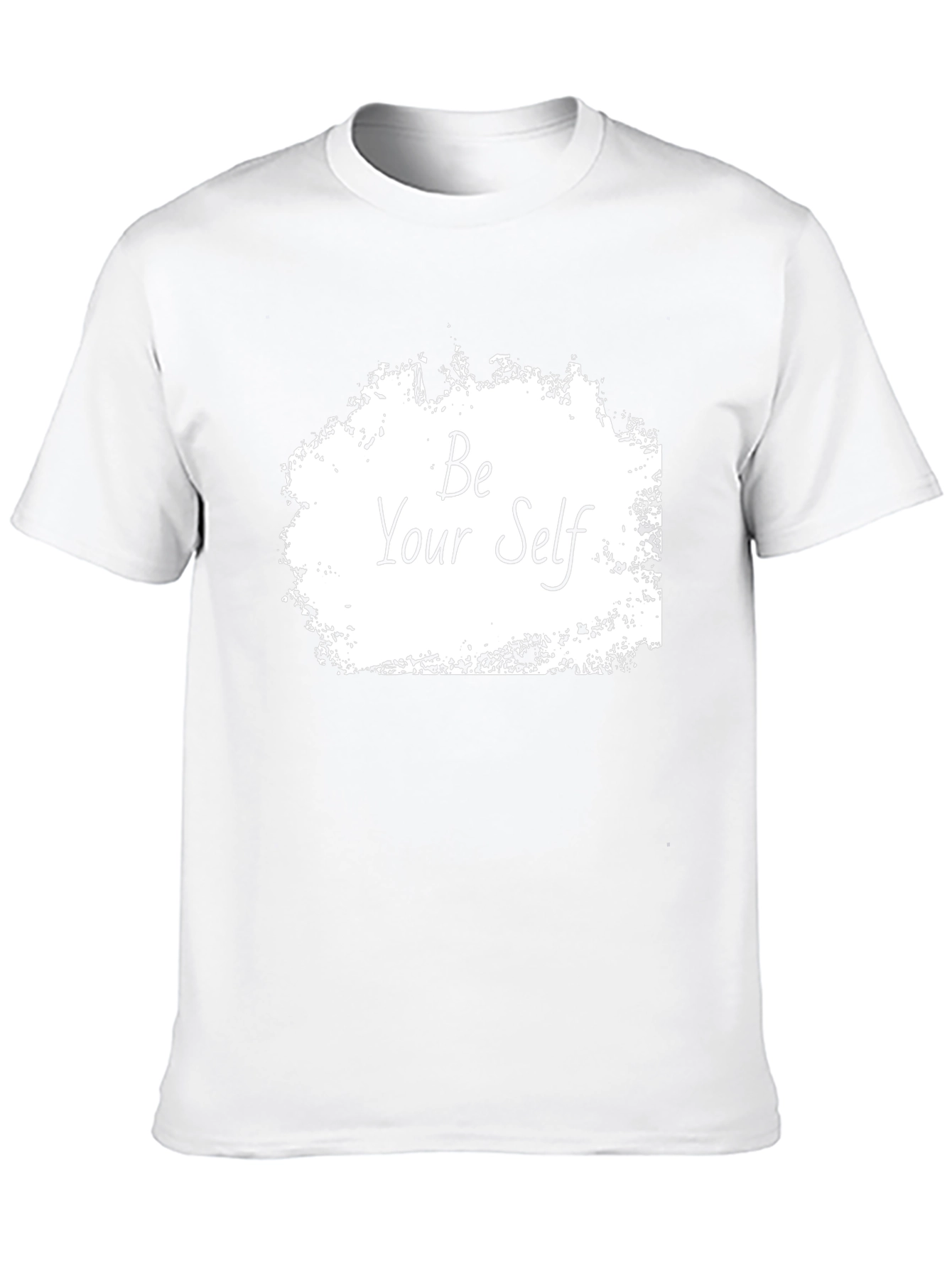 Be Yourself Graphic Tee - Trendy Black T-Shirt