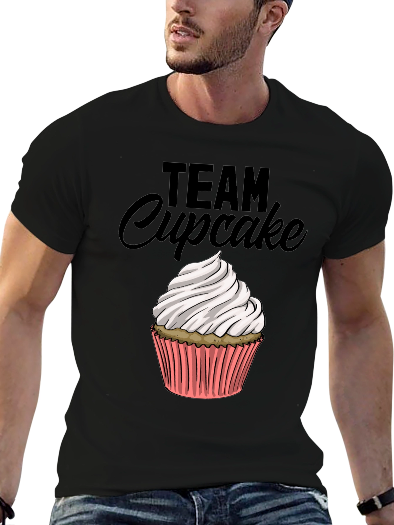 Team Cupcake Graphic Tee - Funny Sweet Treat T-Shirt