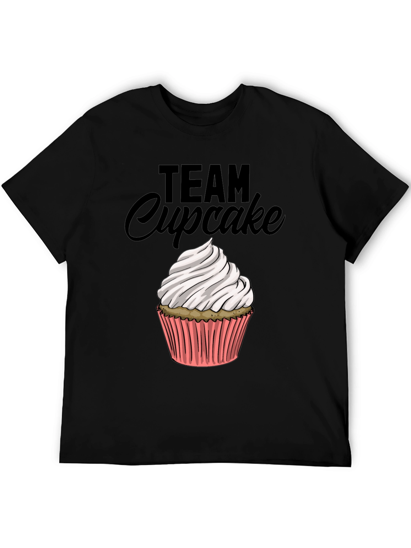 Team Cupcake Graphic Tee - Funny Sweet Treat T-Shirt