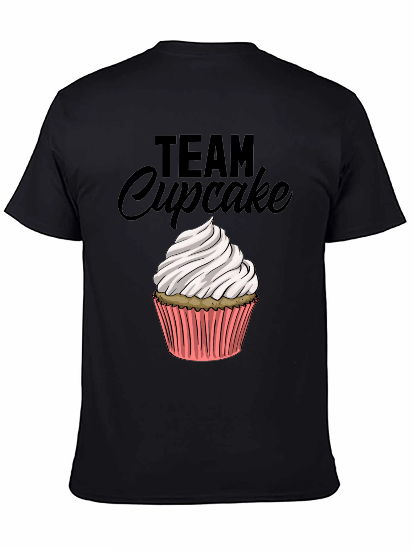 Team Cupcake Graphic Tee - Funny Sweet Treat T-Shirt