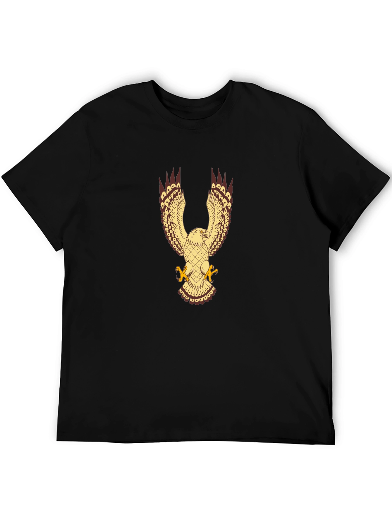 Eagle Graphic Black T-Shirt