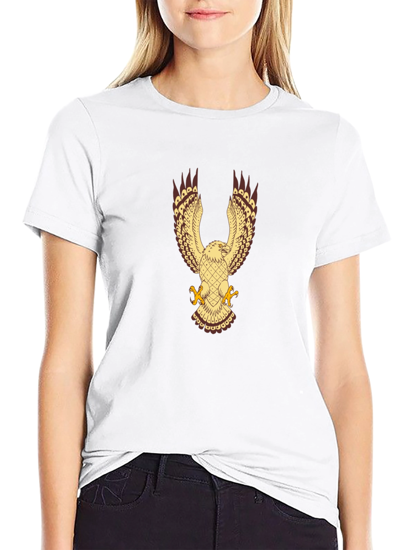 Eagle Graphic Black T-Shirt