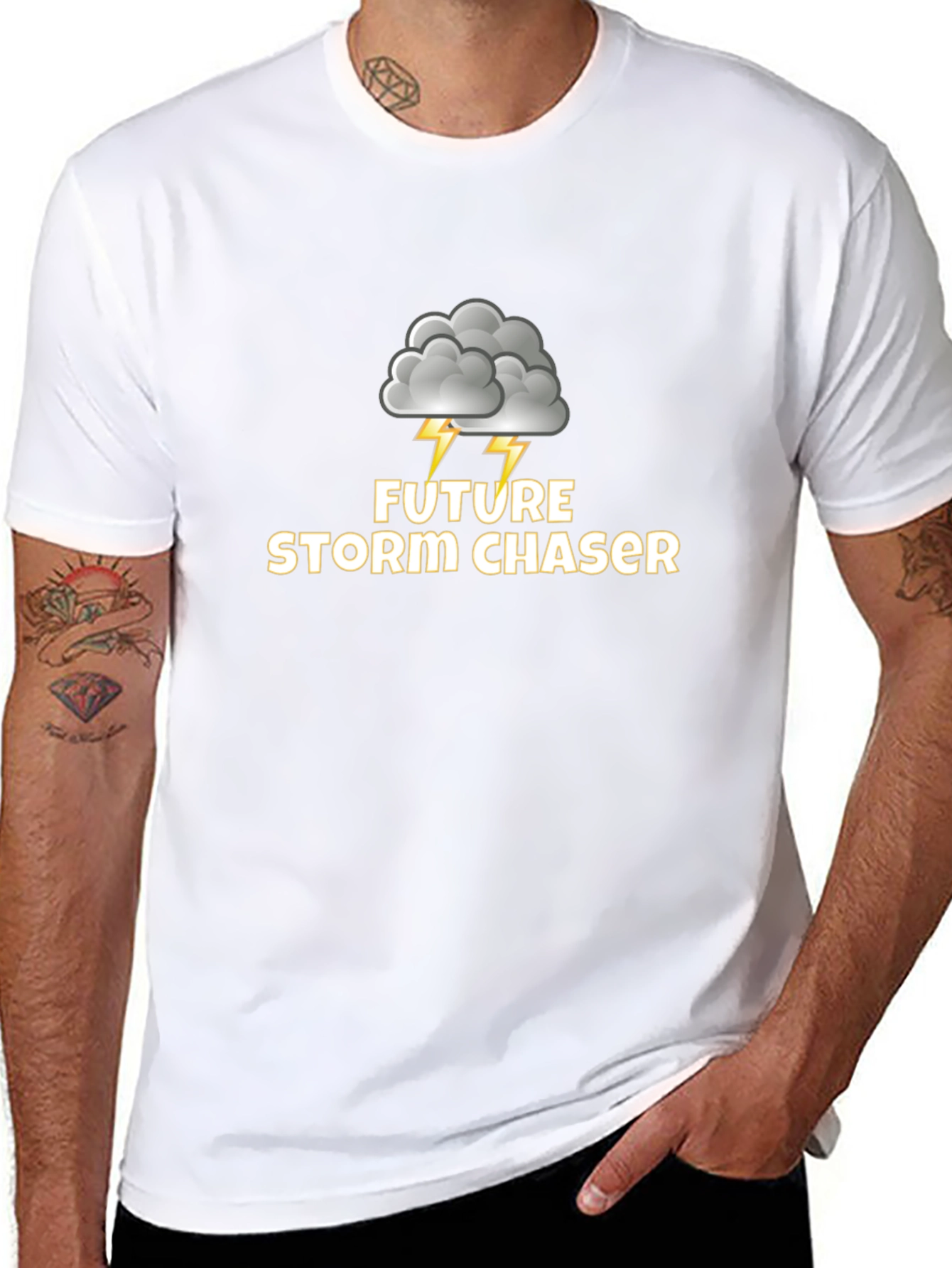 Future Storm Chaser T-Shirt - Weather Enthusiast Apparel