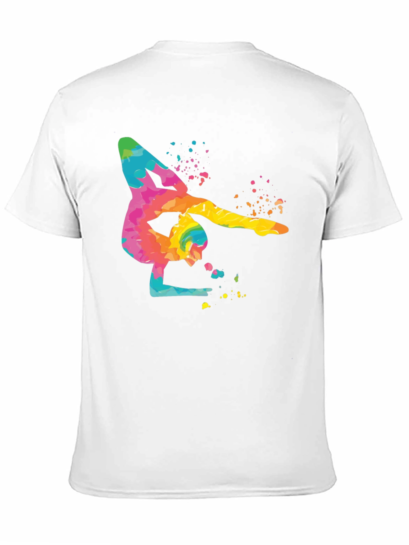 Gymnast Watercolor Art T-Shirt