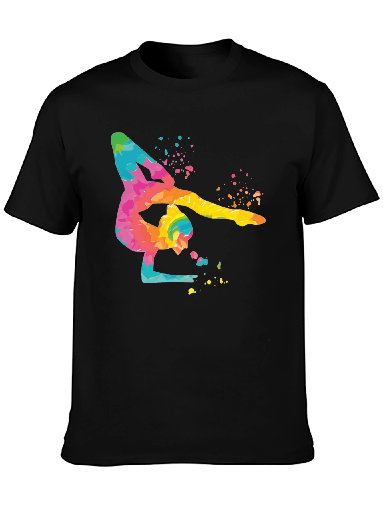Gymnast Watercolor Art T-Shirt
