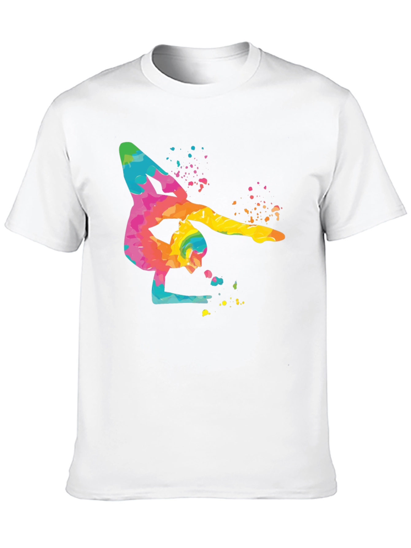 Gymnast Watercolor Art T-Shirt