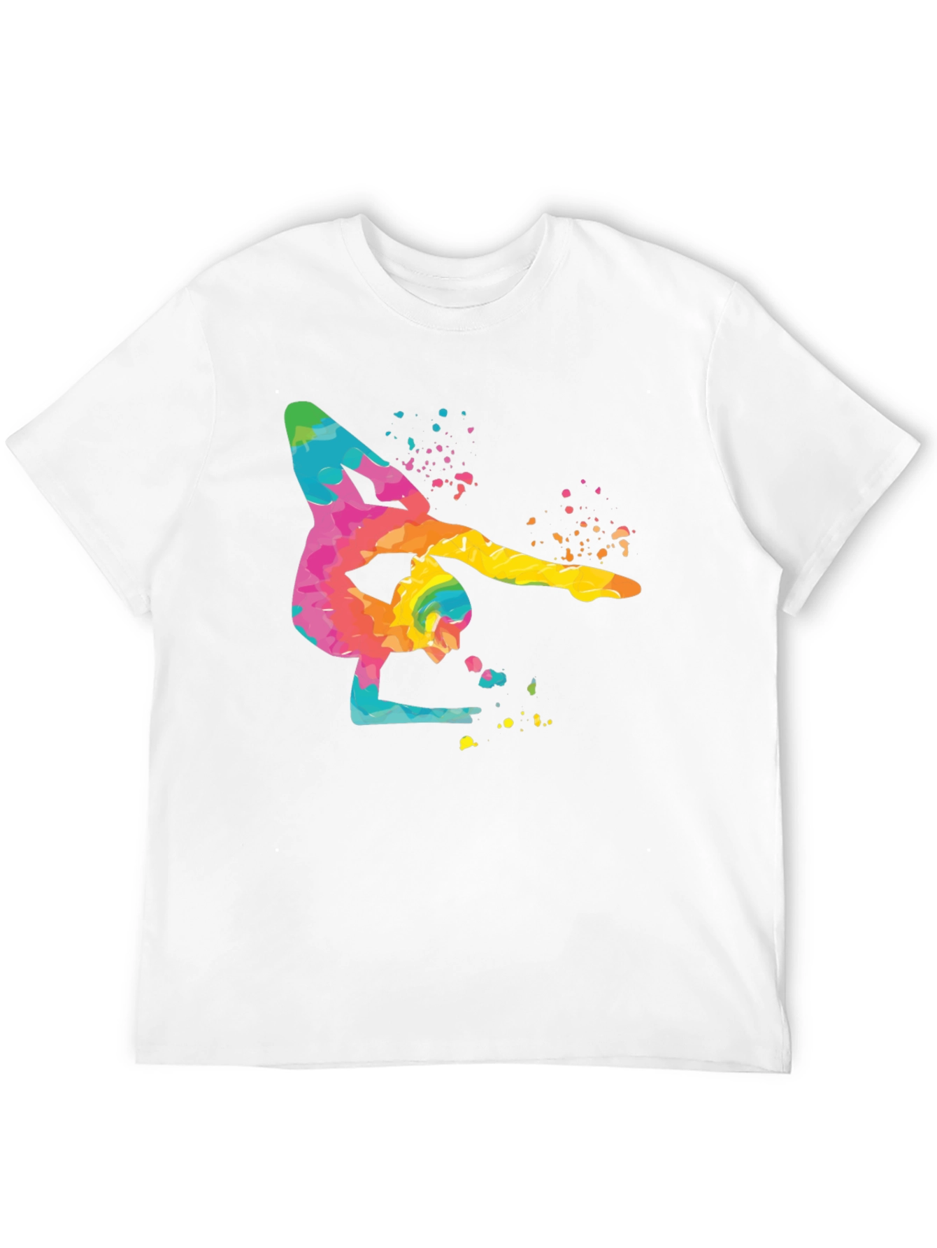 Gymnast Watercolor Art T-Shirt