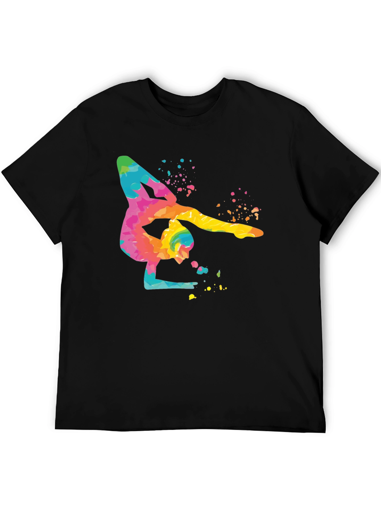 Gymnast Watercolor Art T-Shirt