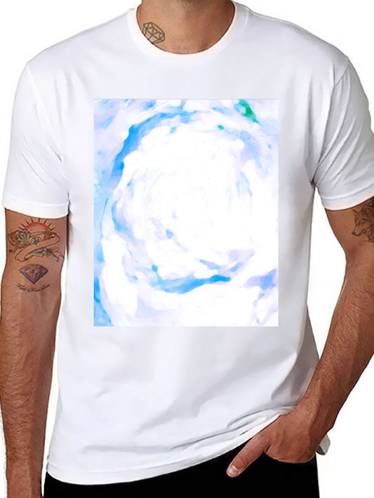 Abstract Art Black T-Shirt
