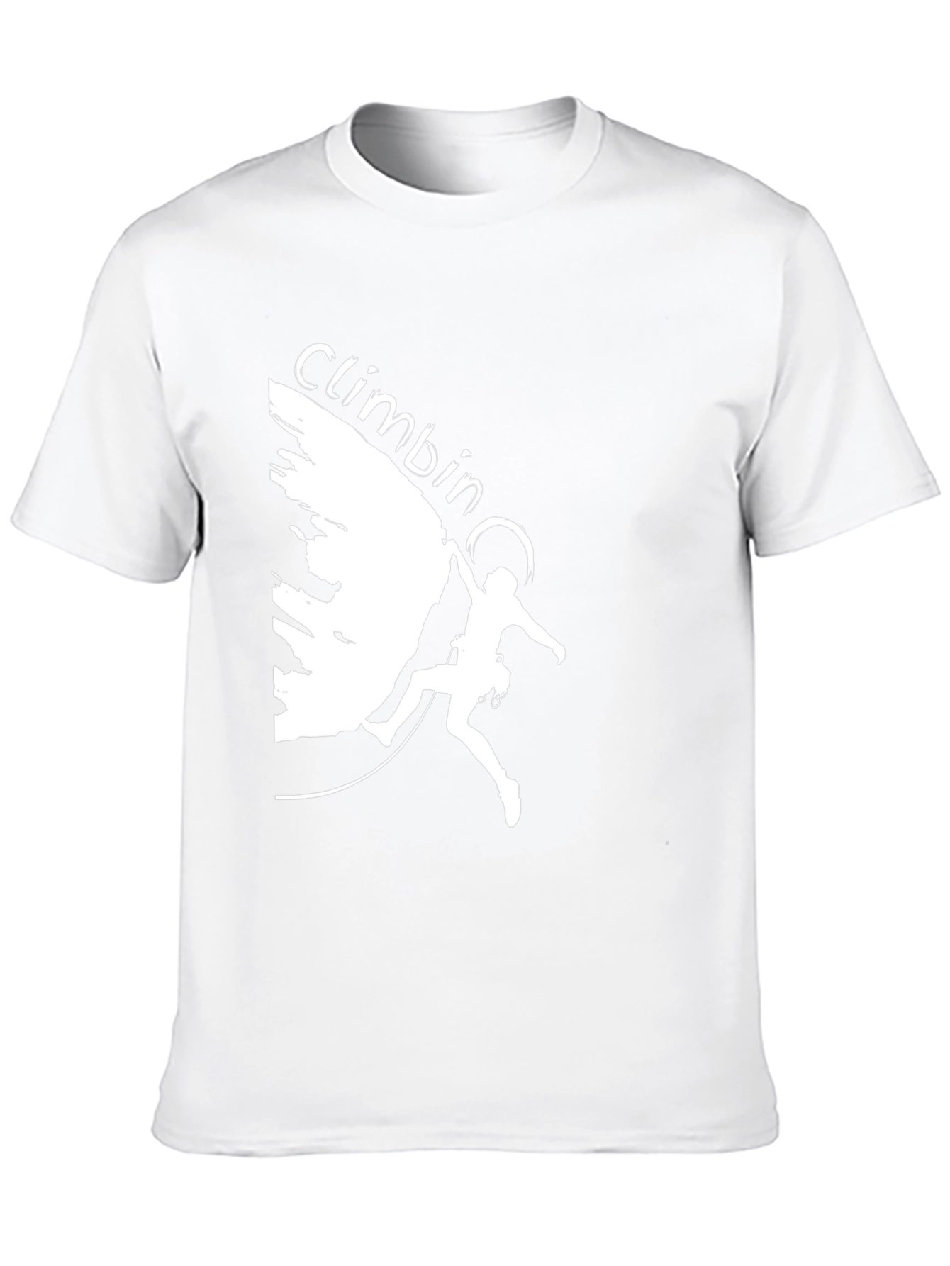 Climbing Graphic Tee - Black