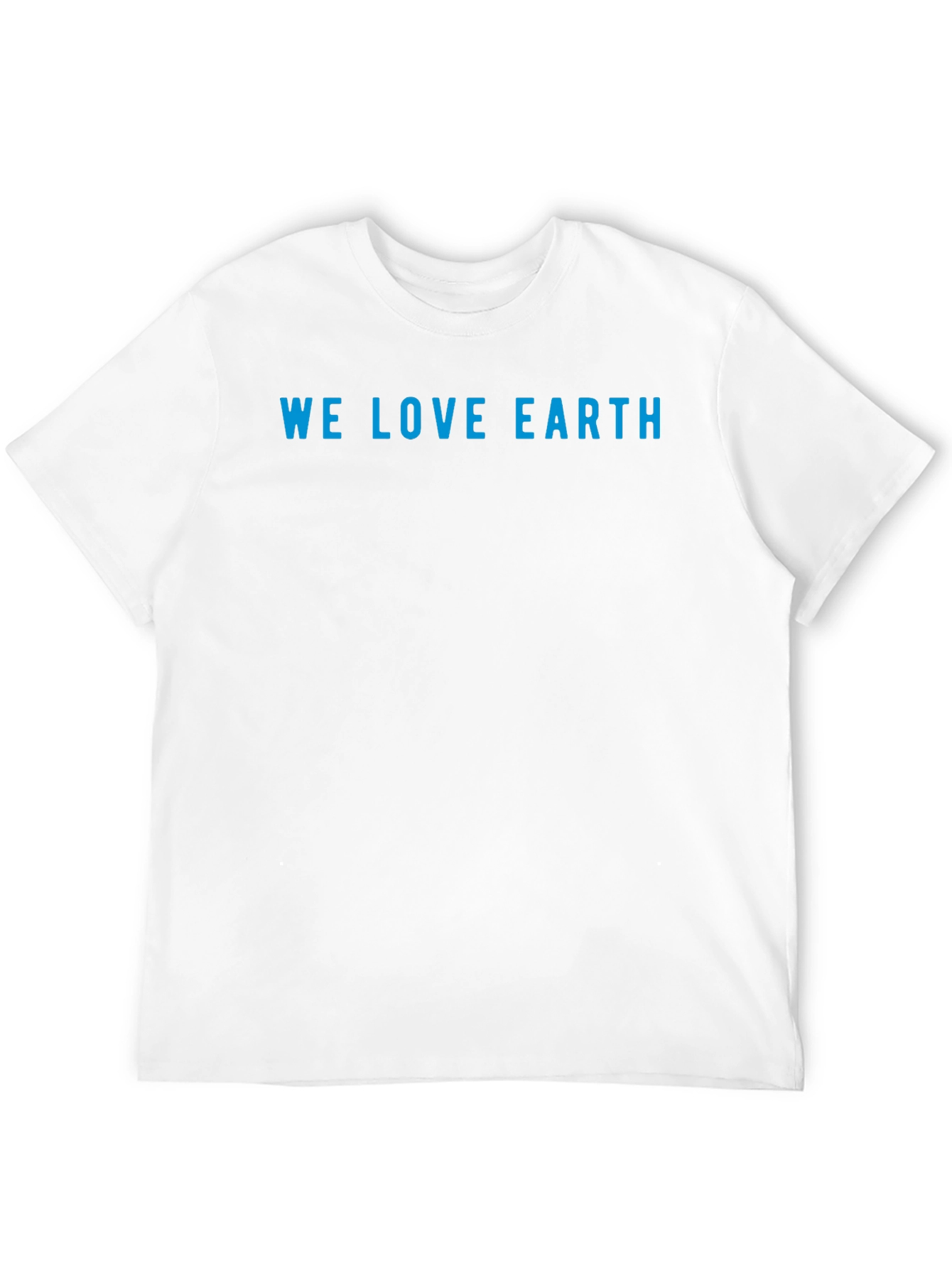 We Love Earth T-Shirt - Eco-Friendly Design