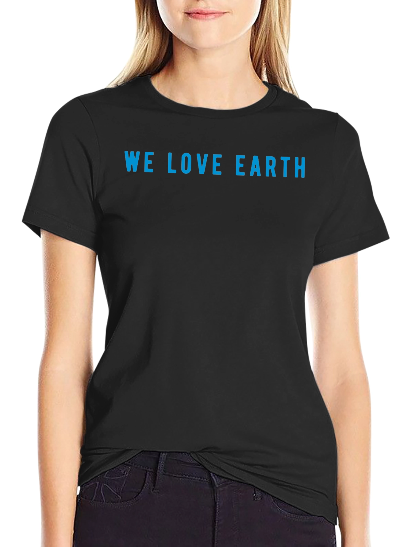 We Love Earth T-Shirt - Eco-Friendly Design