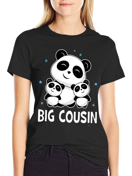 Big Cousin Panda Bear Graphic Tee