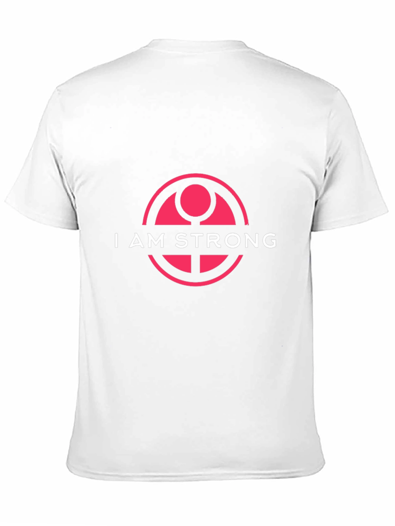I AM STRONG Graphic Tee - Black Bold Design