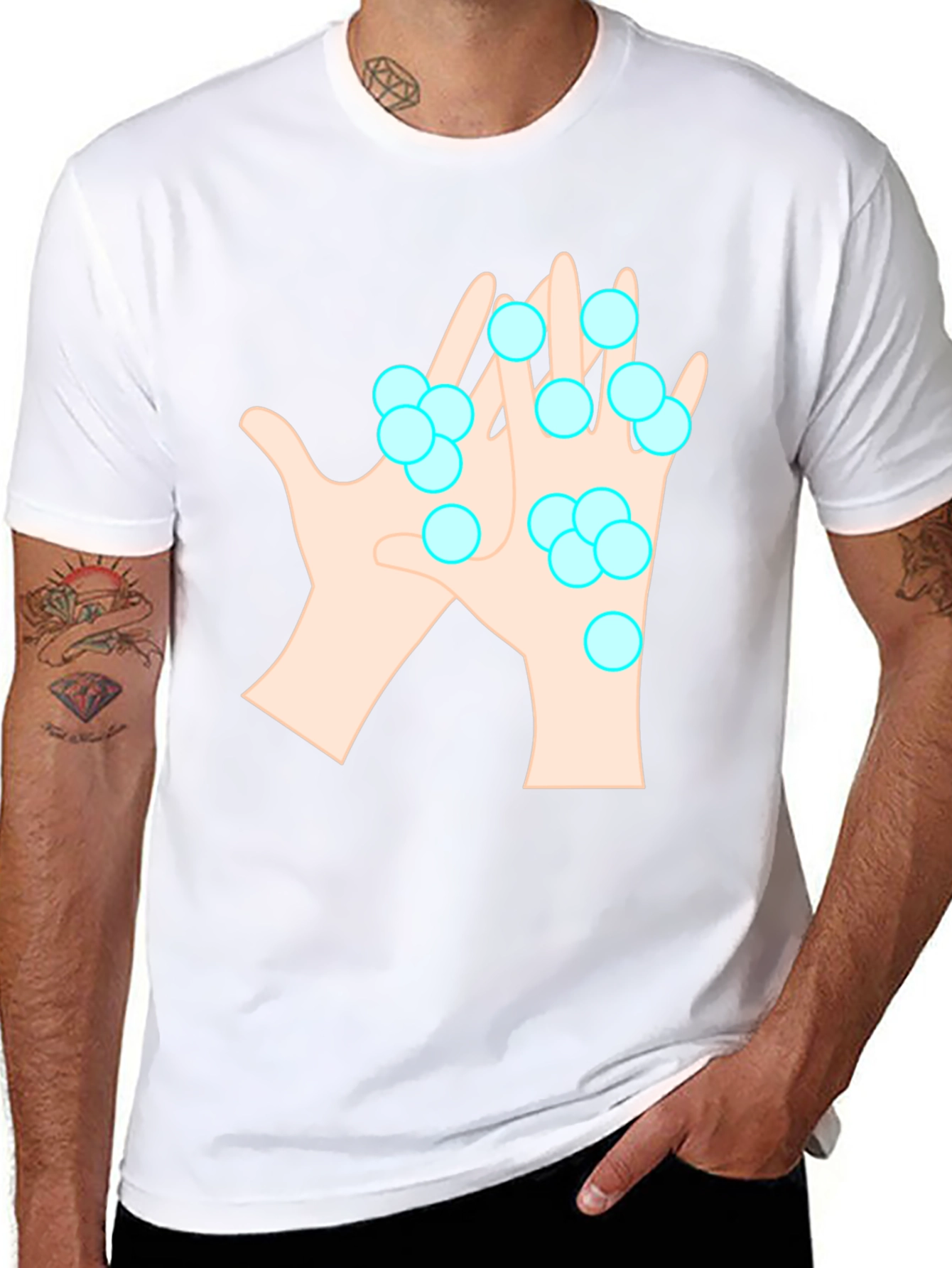 Wash Your Hands Graphic T-Shirt
